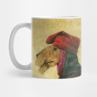 Medieval Airedale Terrier Mug